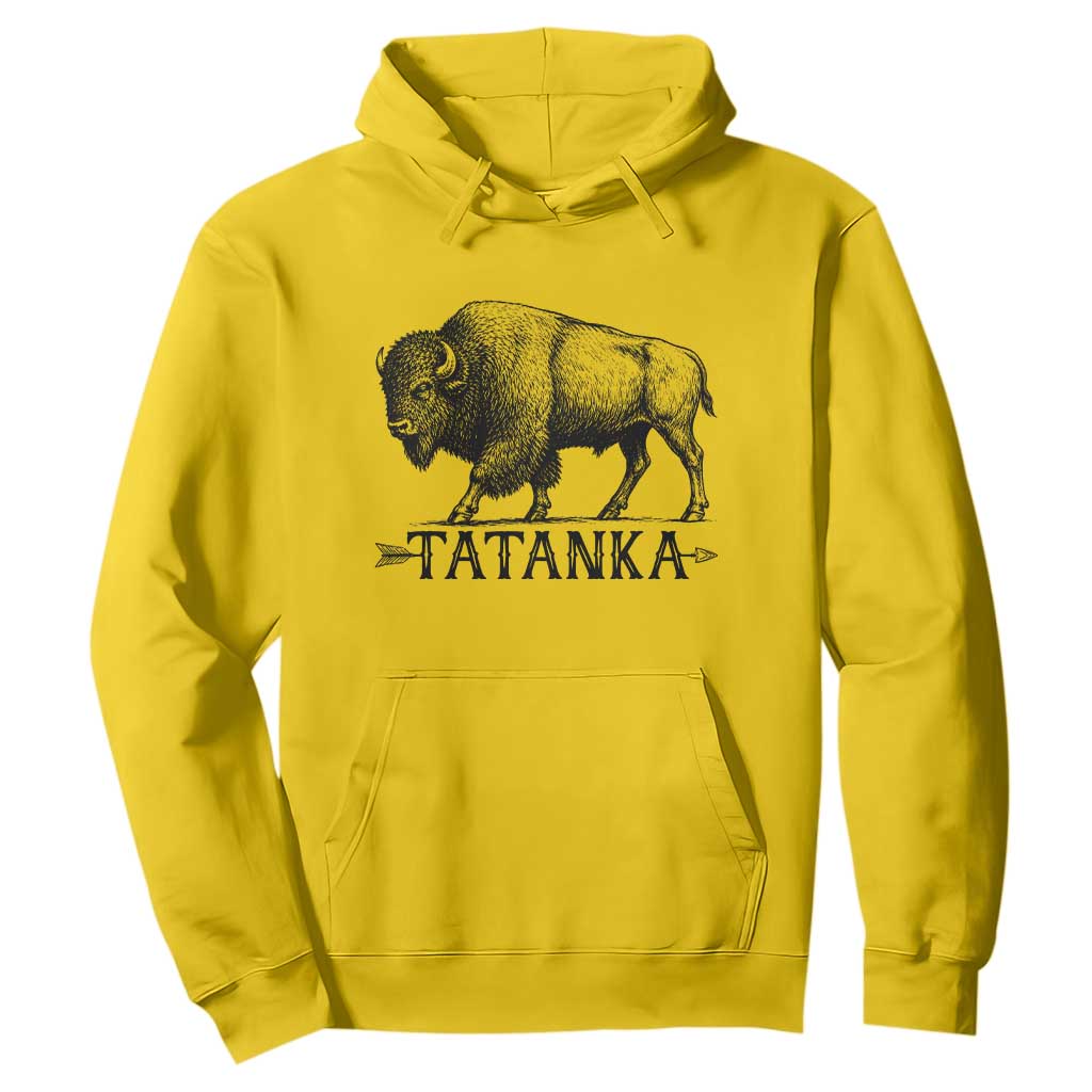Tatanka Lakota Buffalo Bison Native American West Wildlife Hoodie