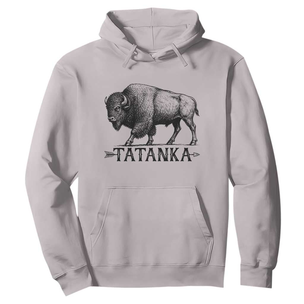 Tatanka Lakota Buffalo Bison Native American West Wildlife Hoodie