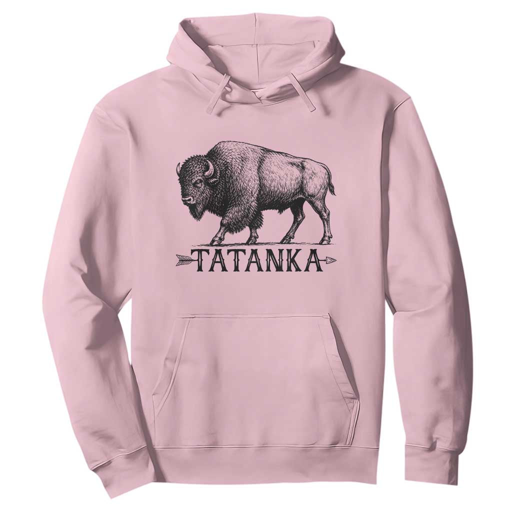 Tatanka Lakota Buffalo Bison Native American West Wildlife Hoodie