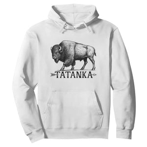 Tatanka Lakota Buffalo Bison Native American West Wildlife Hoodie