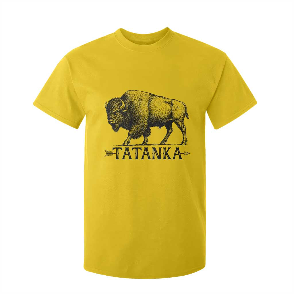 Tatanka Lakota Buffalo Bison Native American West Wildlife T Shirt For Kid