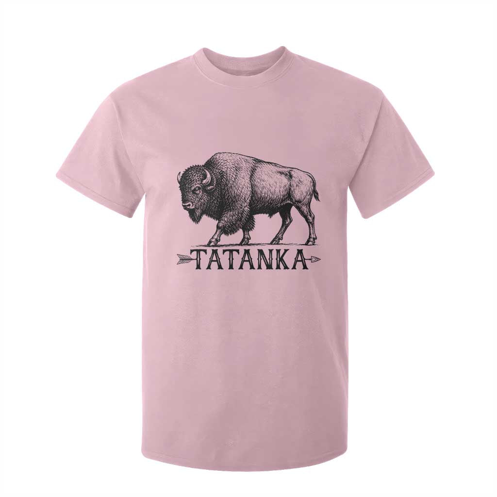 Tatanka Lakota Buffalo Bison Native American West Wildlife T Shirt For Kid