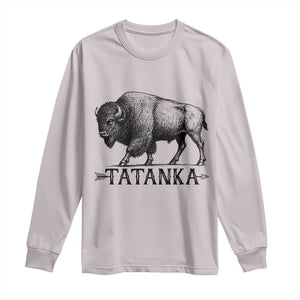 Tatanka Lakota Buffalo Bison Native American West Wildlife Long Sleeve Shirt
