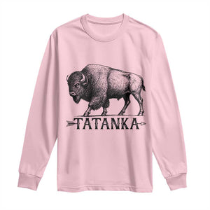 Tatanka Lakota Buffalo Bison Native American West Wildlife Long Sleeve Shirt