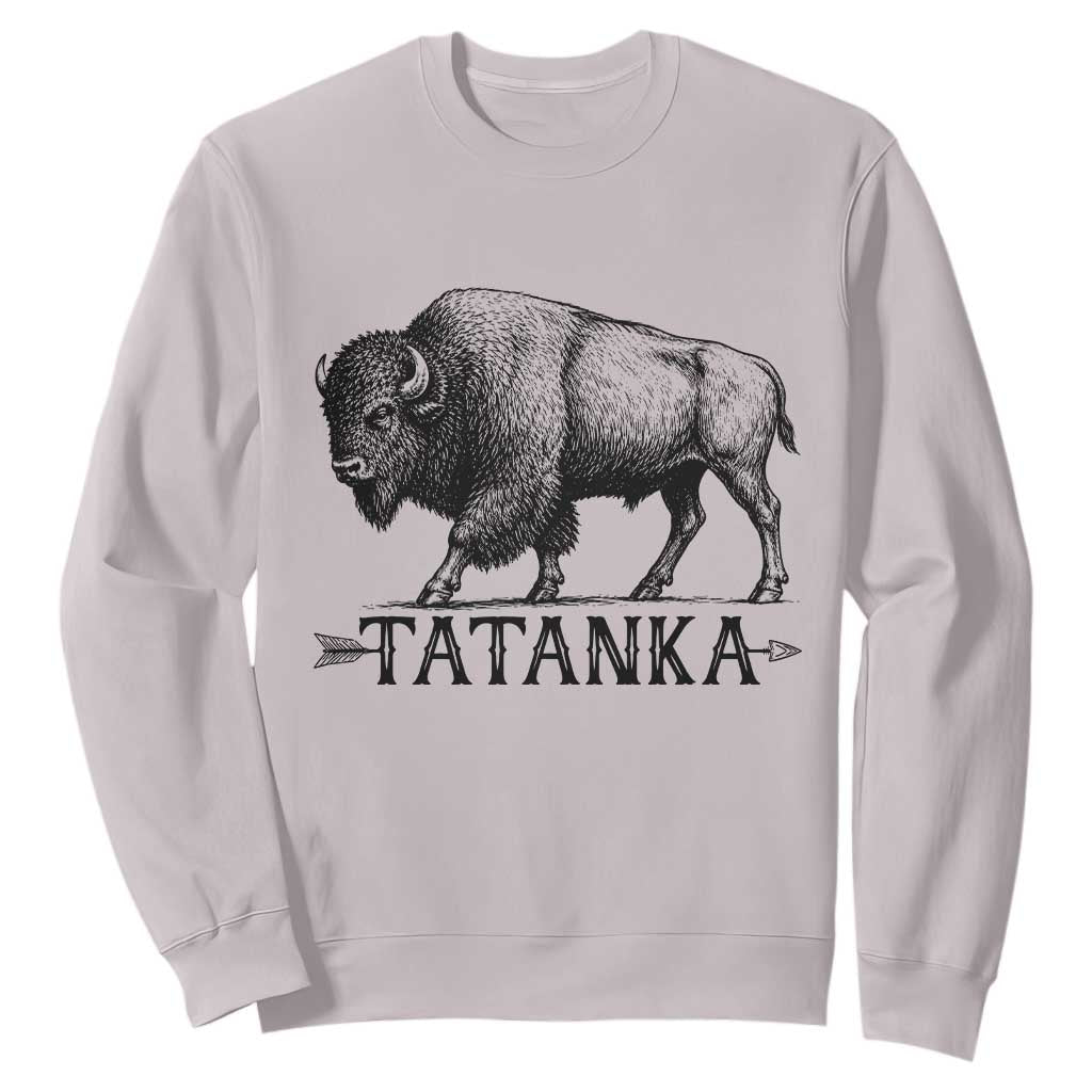 Tatanka Lakota Buffalo Bison Native American West Wildlife Sweatshirt