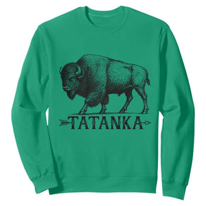Tatanka Lakota Buffalo Bison Native American West Wildlife Sweatshirt