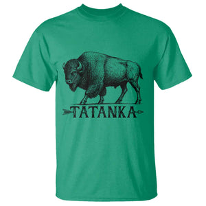 Tatanka Lakota Buffalo Bison Native American West Wildlife T Shirt
