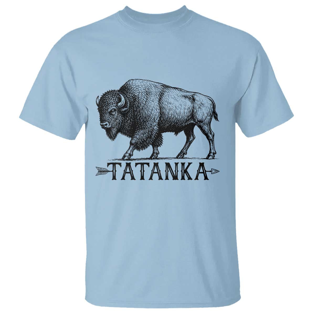 Tatanka Lakota Buffalo Bison Native American West Wildlife T Shirt