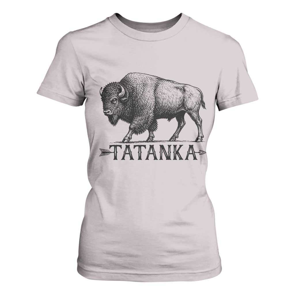 Tatanka Lakota Buffalo Bison Native American West Wildlife T Shirt For Women