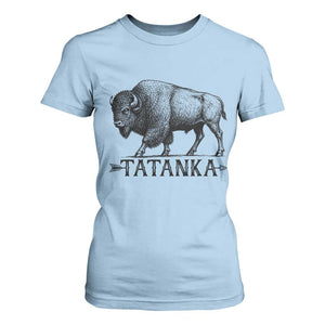 Tatanka Lakota Buffalo Bison Native American West Wildlife T Shirt For Women
