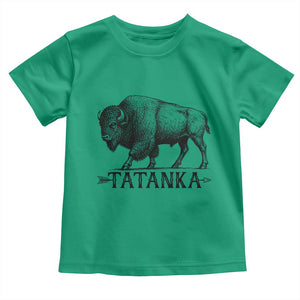 Tatanka Lakota Buffalo Bison Native American West Wildlife Toddler T Shirt