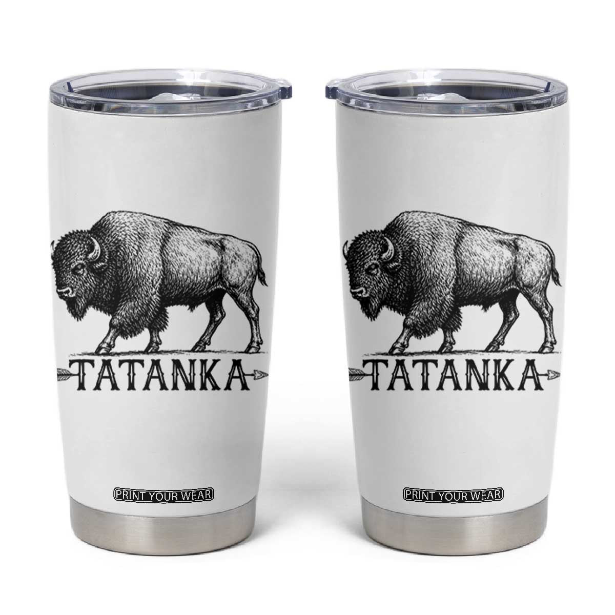 Tatanka Lakota Buffalo Bison Native American West Wildlife Tumbler Cup