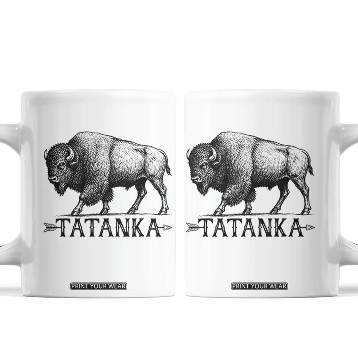 Tatanka Lakota Buffalo Bison Native American West Wildlife Coffee Mug