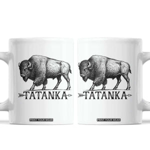 Tatanka Lakota Buffalo Bison Native American West Wildlife Coffee Mug