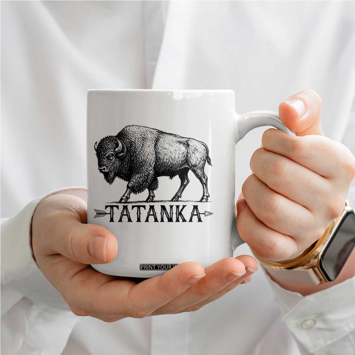 Tatanka Lakota Buffalo Bison Native American West Wildlife Coffee Mug
