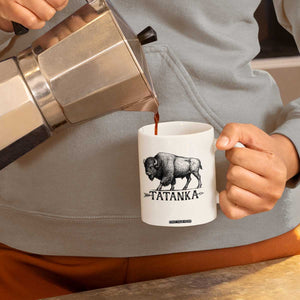 Tatanka Lakota Buffalo Bison Native American West Wildlife Coffee Mug