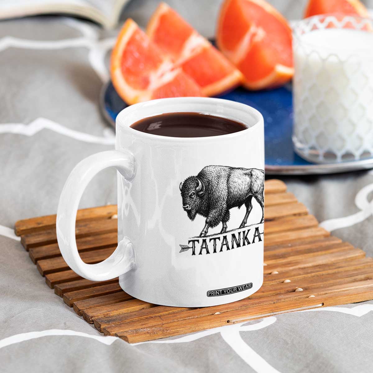 Tatanka Lakota Buffalo Bison Native American West Wildlife Coffee Mug