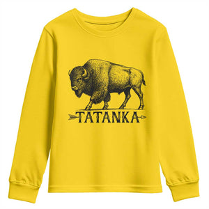 Tatanka Lakota Buffalo Bison Native American West Wildlife Youth Sweatshirt