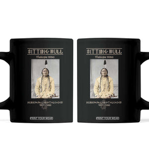 Sitting Bull Lakota Sioux Chief American Indian History Coffee Mug
