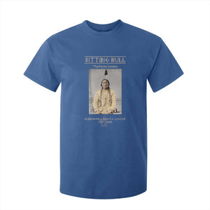 Sitting Bull Lakota Sioux Chief American Indian History T Shirt For Kid