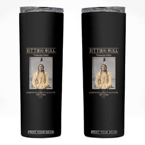 Sitting Bull Lakota Sioux Chief American Indian History Skinny Tumbler
