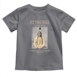 Sitting Bull Lakota Sioux Chief American Indian History Toddler T Shirt