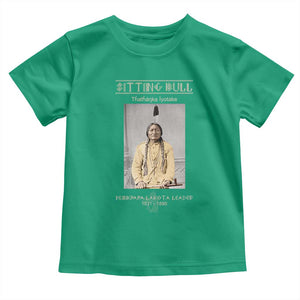 Sitting Bull Lakota Sioux Chief American Indian History Toddler T Shirt
