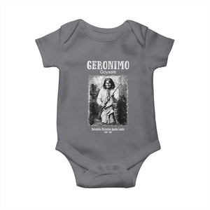 Geronimo Apache Leader American Indian History Baby Onesie