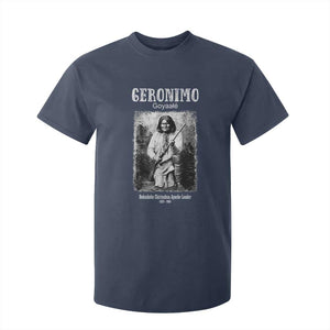 Geronimo Apache Leader American Indian History T Shirt For Kid