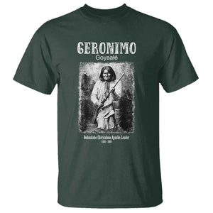 Geronimo Apache Leader American Indian History T Shirt