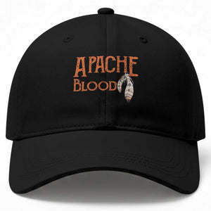 Apache Blood Roots for Proud Native American Peoples Baseball Cap