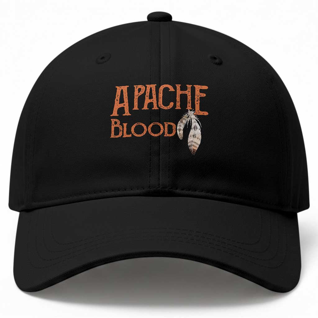 Apache Blood Roots for Proud Native American Peoples Baseball Cap TS14 Print Your Wear