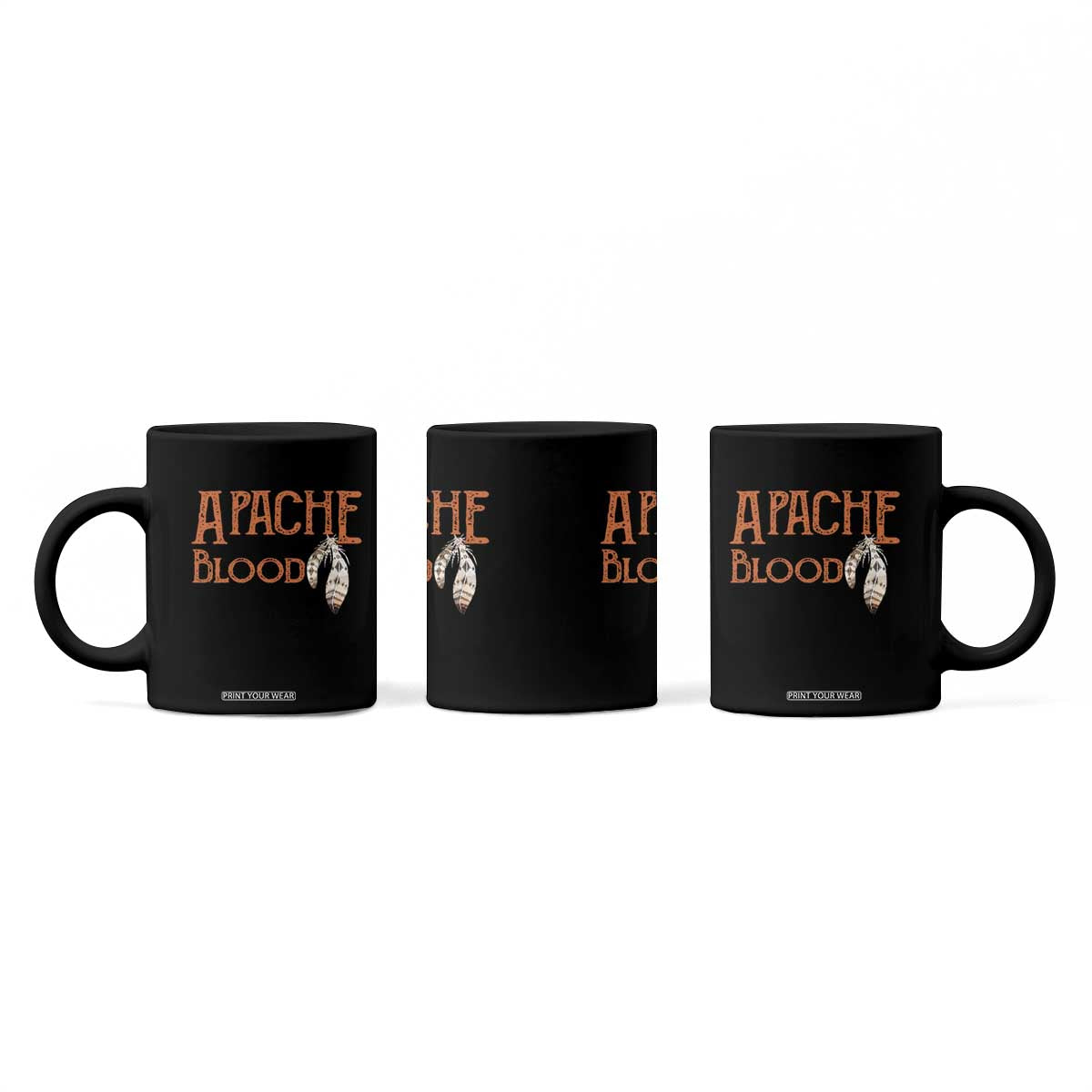 Apache Blood Roots for Proud Native American Peoples Coffee Mug