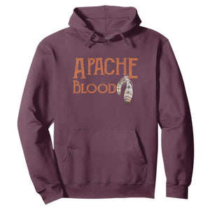 Apache Blood Roots for Proud Native American Peoples Hoodie