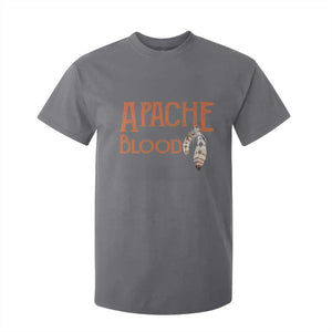 Apache Blood Roots for Proud Native American Peoples T Shirt For Kid