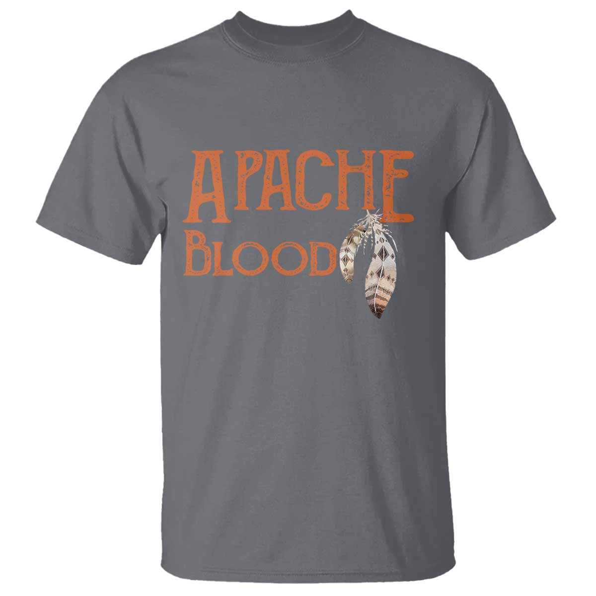 Apache Blood Roots for Proud Native American Peoples T Shirt