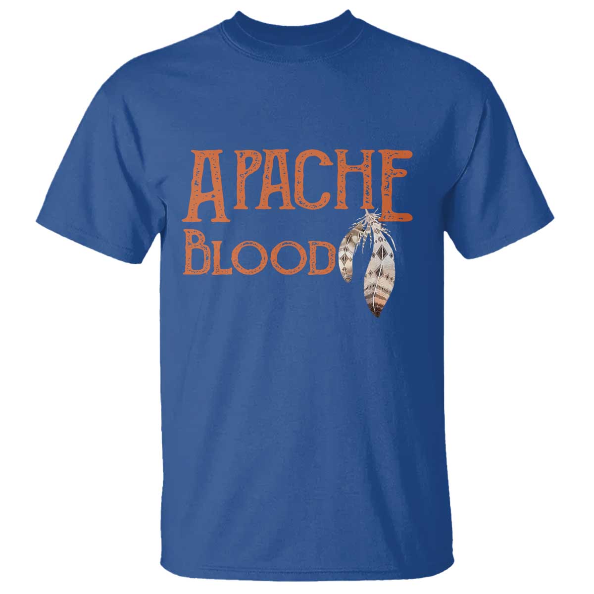 Apache Blood Roots for Proud Native American Peoples T Shirt