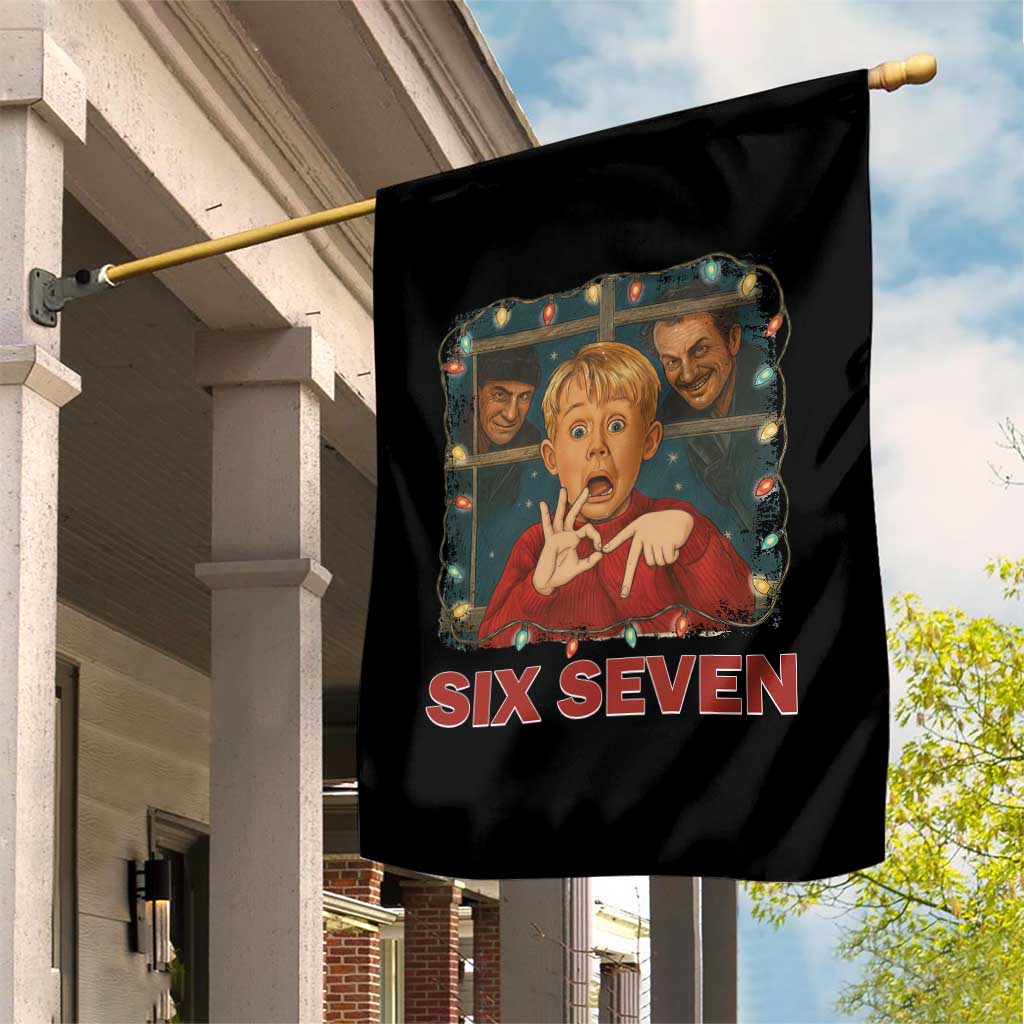 67 Six Seven Christmas Meme Garden Flag Funny Family Xmas Movie TS14 Print Your Wear