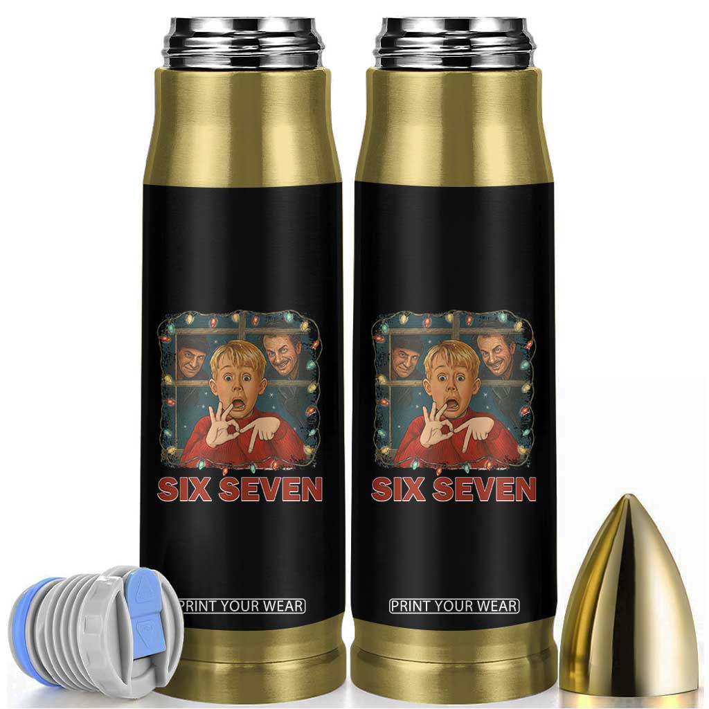 67 Six Seven Christmas Meme Bullet Tumbler Funny Family Xmas Movie TS14 Black Print Your Wear