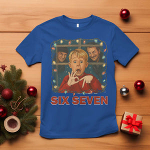 67 Six Seven Christmas Meme T Shirt Funny Family Xmas Movie TS14 Royal Blue Print Your Wear