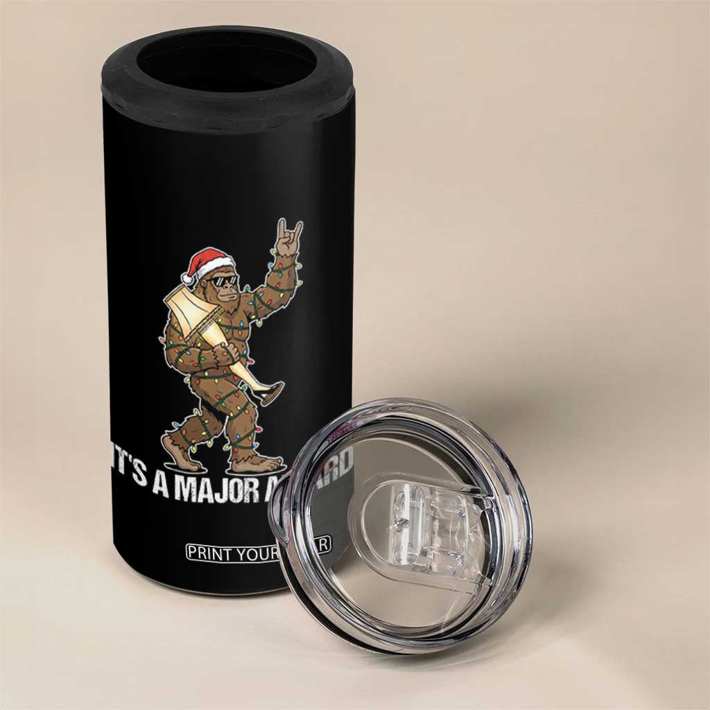Leg Lamp Christmas 4 in 1 Can Cooler Tumbler Funny Bigfoot Fra Gee Leh Xmas TS14 Print Your Wear