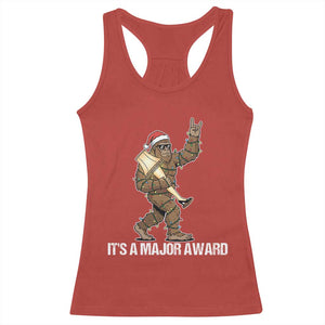 Leg Lamp Christmas Racerback Tank Top Funny Bigfoot Fra Gee Leh Xmas TS14 Red Print Your Wear