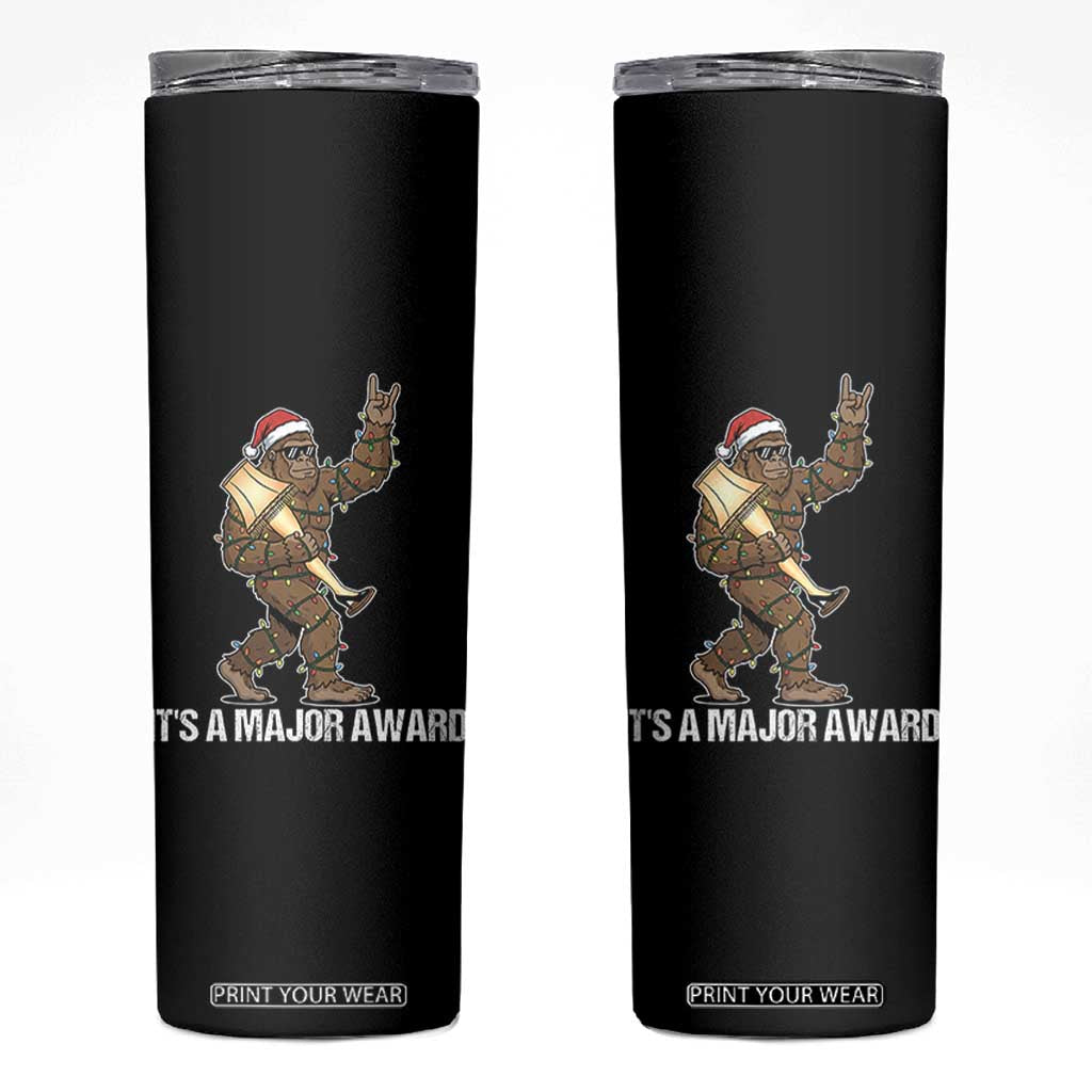 Leg Lamp Christmas Skinny Tumbler Funny Bigfoot Fra Gee Leh Xmas TS14 Black Print Your Wear