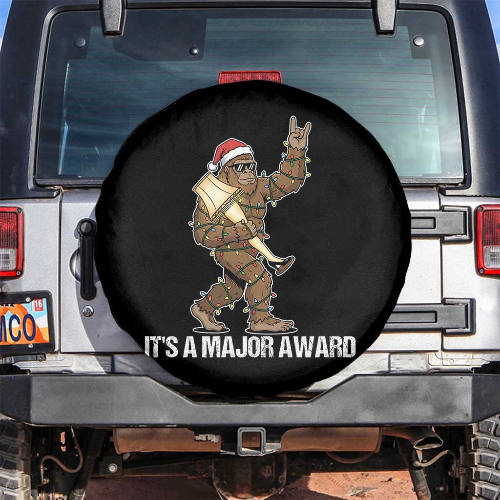 Leg Lamp Christmas Spare Tire Cover Funny Bigfoot Fra Gee Leh Xmas TS14 No hole Black Print Your Wear