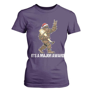 Leg Lamp Christmas T Shirt For Women Funny Bigfoot Fra Gee Leh Xmas TS14 Purple Print Your Wear