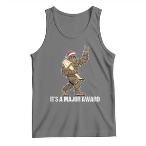 Leg Lamp Christmas Tank Top Funny Bigfoot Fra Gee Leh Xmas TS14 Black Heather Print Your Wear