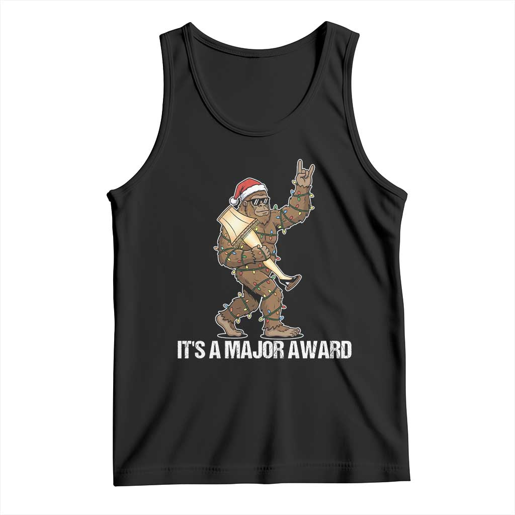 Leg Lamp Christmas Tank Top Funny Bigfoot Fra Gee Leh Xmas TS14 Black Print Your Wear