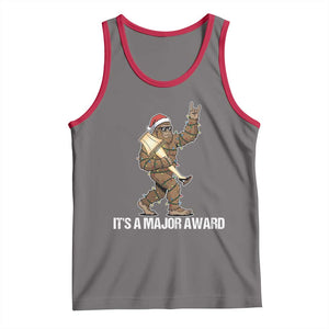 Leg Lamp Christmas Tank Top Funny Bigfoot Fra Gee Leh Xmas TS14 Deep Heather Red Print Your Wear