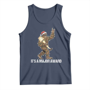 Leg Lamp Christmas Tank Top Funny Bigfoot Fra Gee Leh Xmas TS14 Navy Print Your Wear