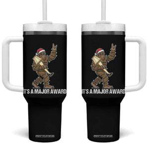 Leg Lamp Christmas Tumbler With Handle Funny Bigfoot Fra Gee Leh Xmas TS14 One Size: 40 oz Black Print Your Wear